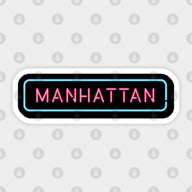 Manhattan Sticker by TambuStore